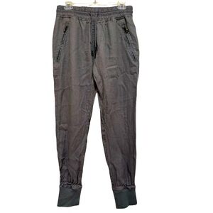 Black Tag by Zara Cuffed Leg Jogger Pants in Gray Size Boys XL